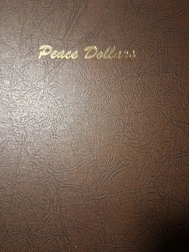 1921-1935 PEACE DOLLAR DANSCO ALBUM.  GREAT CONDITION.