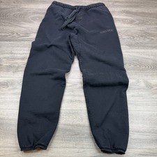 Fear Of God Essentials Sweatpants Mens Medium Black Baggy Heavy Fleece Joggers