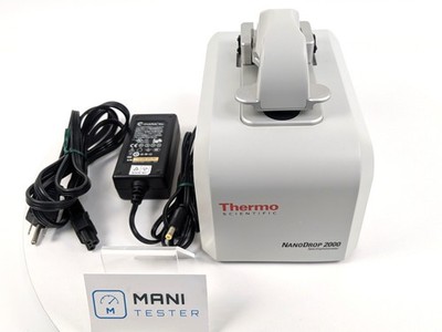 Thermo Scientific NanoDrop 2000 UV-Vis Spectrophotometer Tested Working USA