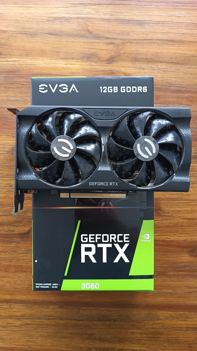 EVGA NVIDIA GeForce RTX 3060 12GB GDDR6 Graphics/Video Cards for