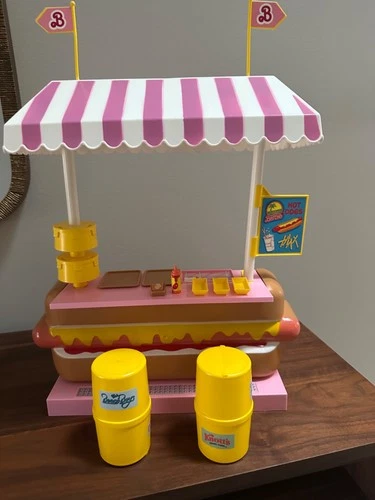Vintage Barbie California Dream Hot Dog Stand Playset 1980s