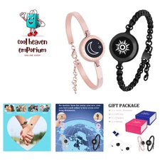 Long Distance Touch Bracelets Remote Intelligent Matching Couple Bracelets,Br...