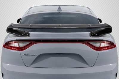 Carbon Creations SQX Rear Wing Trunk Lid Spoiler Body Kit for 18-23 Kia Stinger