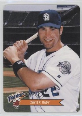 2003 Keebler San Diego Padres Stadium Giveaway Xavier Nady #20 0q3
