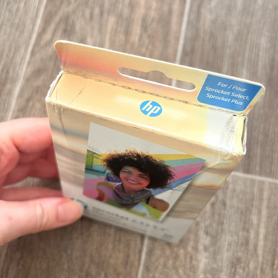 HP Sprocket Premium Zink Photo Paper 2.3x3.4" Sticky Backed Paper 50 Sheets NEW - Image 3 of 4