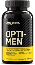 Optimum Nutrition Opti-Men Daily Multivitamin for Men, Immune Support, 240 CT