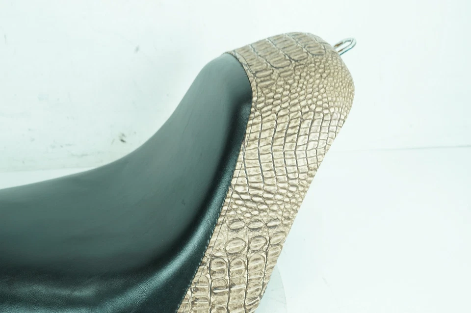 Asiento de conductor Harley-Davidson Softail FLSTFI 04 Fat Boy Rider Sillín Solo Le Pera Foto 2 de 4