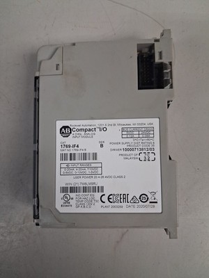 Allen-Bradley 1769-IF4 Ser B CompactLogix 4-Channel Current/Voltage Input Module