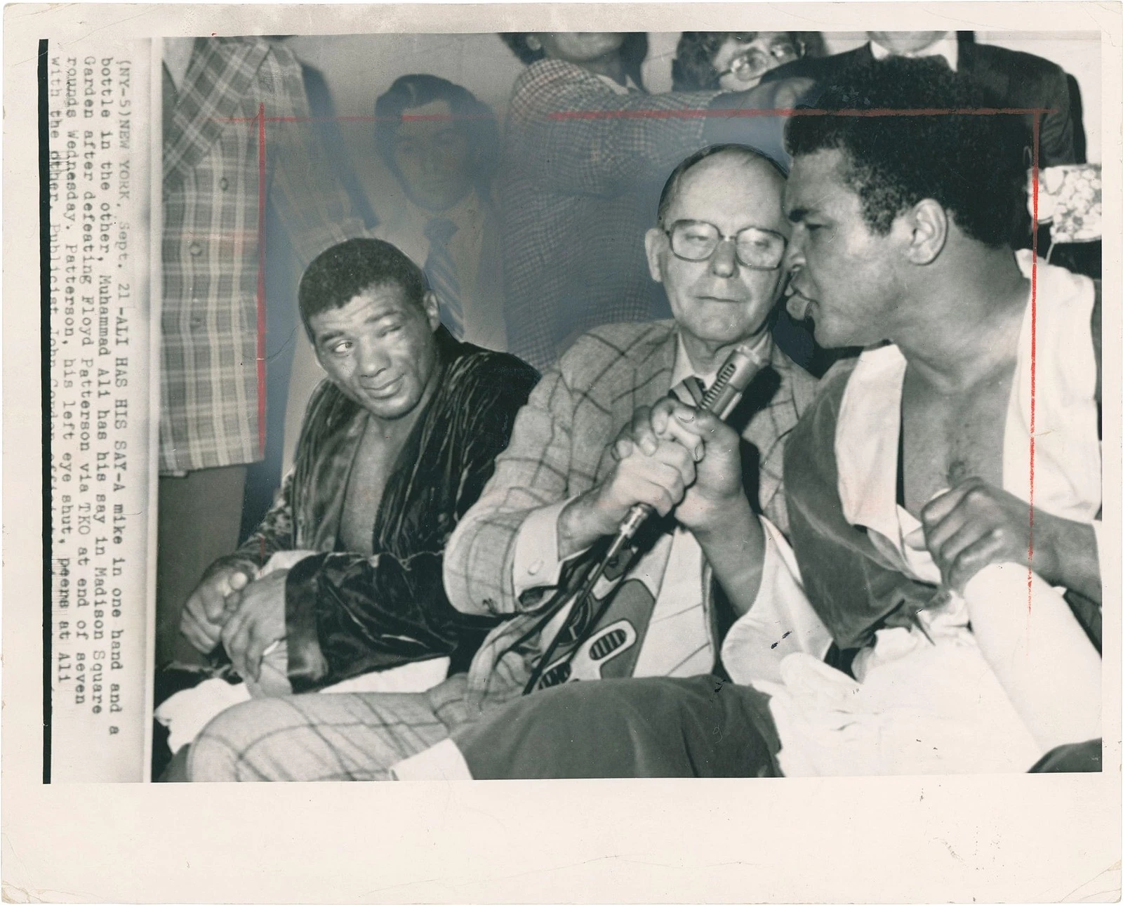 Floyd Patterson Muhammad Ali オリジナル プレス写真 Muhammad Ali #163151 - 画像1/2