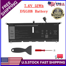   DXGH8 Battery For Dell XPS 9370 9380 Inspiron 13 7390 7391 2-in-1 V48RM HK6N5