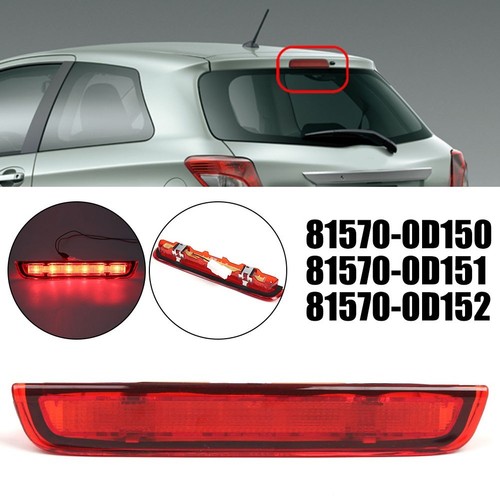 LED Third Brake Lamp Compatible with For Toyota Yaris MK3 from 2012 2020 - Picture 4 of 12