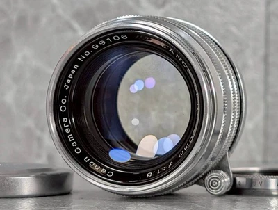 [Presque comme neuf] Objectif Canon 50 mm f/1,8 pour monture à vis LTM L39 Le... - Photo 1/4