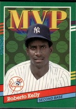 Roberto Kelly 1991 Donruss New York Yankees #400