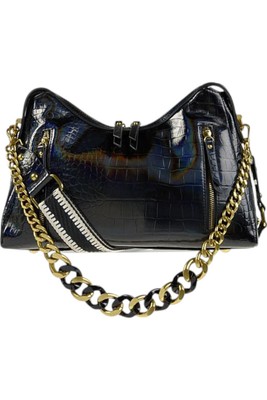 Sharif Legacy Milano Leather Satchel w/ Two Shoulder Straps Oil Slick