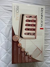 Remington Proluxe Heated Rollers Women Hair Curlers Set Pink White Boxed