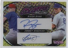 2023 Leaf Vivid Yellow Mojo 2/10 River Ryan Emmet Sheehan #CCD-21 Auto 10k8