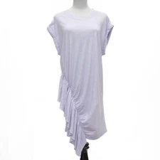 Current/Elliott Lavender Pacific Avenue Linen Blend T-Shirt Dress Size Large