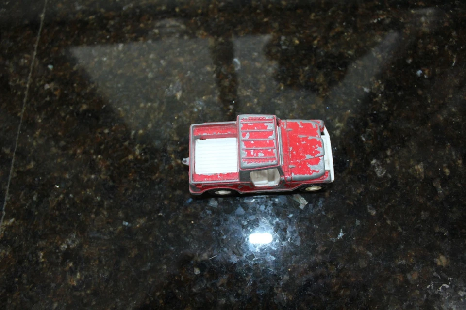 Jeep Tootsie Toy 1969 vintage rojo acero prensado Foto 4 de 4