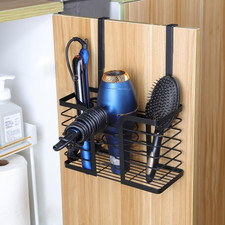 Hair Dryer Holder - Hair Tool Organizer 3-In-1 Blow Dryer Holder Adjustable Heig