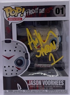 Ari Lehman Signed Funko POP Friday the 13th Jason Voorhees Autographed Zobie COA