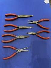 Lot Of 6 Snap On Tools Needle nose Pliers 🇺🇸