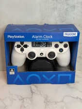 PlayStation 4 PS4 Controller Alarm Clock by PALADONE Black White USB input