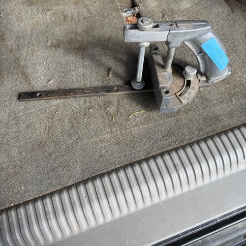 Shopsmith Mark V 500 Miter Gauge with Safety Grip and Hold Down Clamp