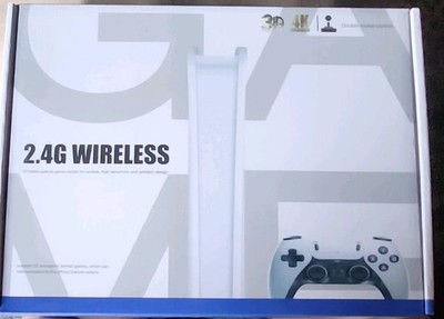 Retro game system PS3000 2.4G Wireless 4K UHD Home Console Black Wi-Fi 3D