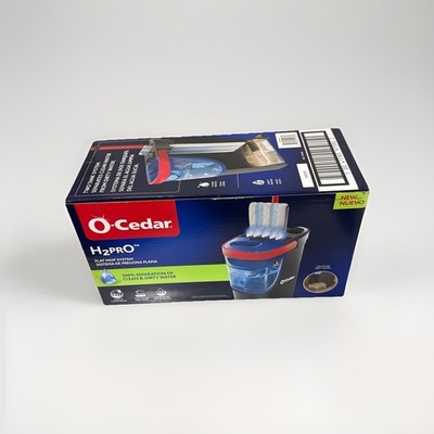 O-Cedar H2prO microfiber Flat Mop Dual-tank System Lightweight & Portable