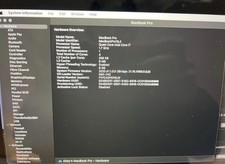 Apple MacBook Pro 13" Quad-Core i7 1.7GHz 8GB SSD Gray Bluetooth Webcam