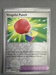 Vengeful Punch 197/197 Obsidian Flames Reverse Holo