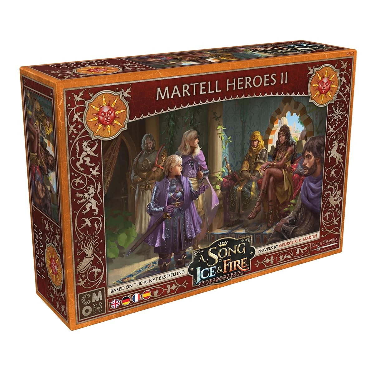 CMON, A Song of Ice & Fire - Heroes of House Martell II, Expansion, Tabletop, 2