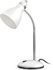 Metal Desk Lamp, Adjustable Goose Neck Table Lamp, Eye-Caring Study Desk Lamps f