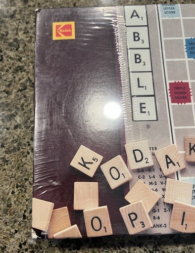 1982 Kodak Promo Cover Scrabble Board Game Selchow Righter Crossword SEALED RARE - Picture 4 of 16