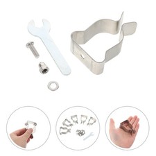 Window Well Cover Spring Clip Cabinet Glass Retainer Clips Kit Door