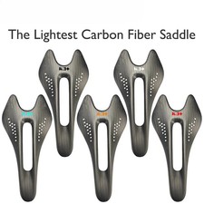  Sella bici completa in fibra di carbonio 132x242/122x242mm per bici da strada/mountain bike 