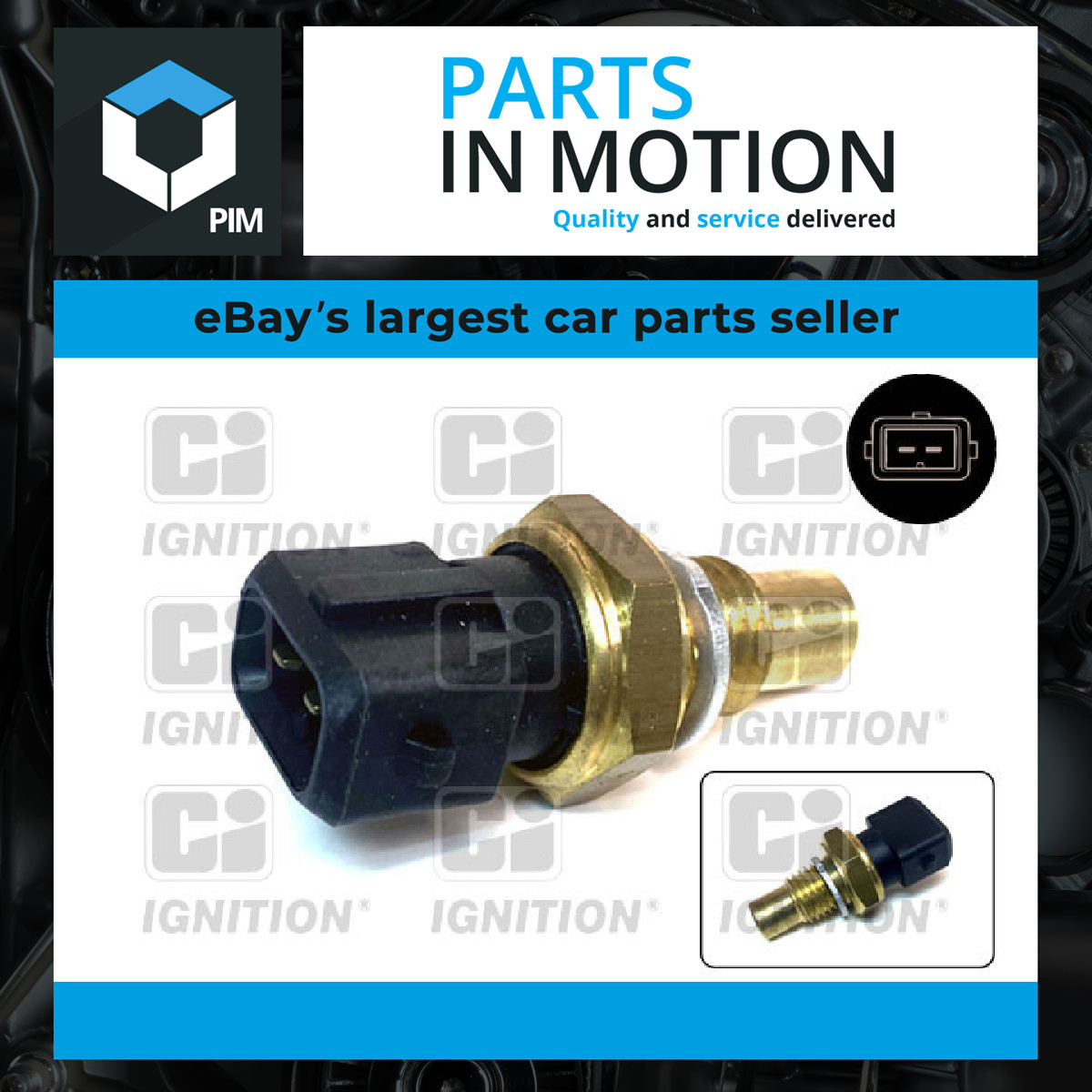 Coolant Temperature Sensor XEMS248 CI Sender Transmitter 96253551 96815495 New