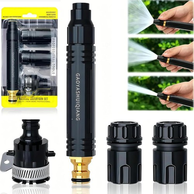 #ad High Pressure Power Washer Nozzle with Connector Set Direct Spray 3 Adjust... $16.12