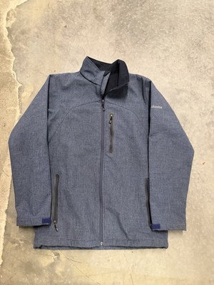 Columbia Men's Ascender II Hooded Softshell Jacket Grey, Size Medium