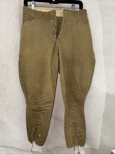 WW1 Era US Army Riding Breeches DATED 1917 30” X 22”