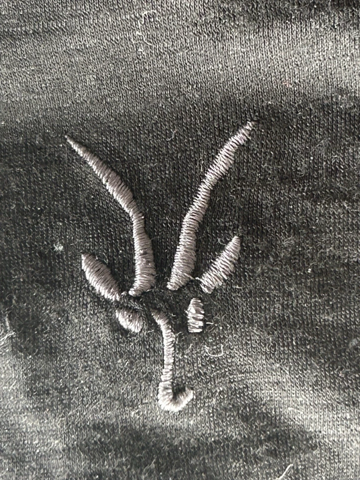 Camisa de Lana Merino IBEX Para Hombre XL Manga Corta Con Botones Negra Hecha en EE. UU. Zque Foto 2 de 4