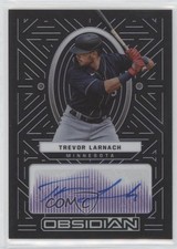 2022 Chronicles Obsidian Electric Etch Purple 40/99 Trevor Larnach Auto 00jz