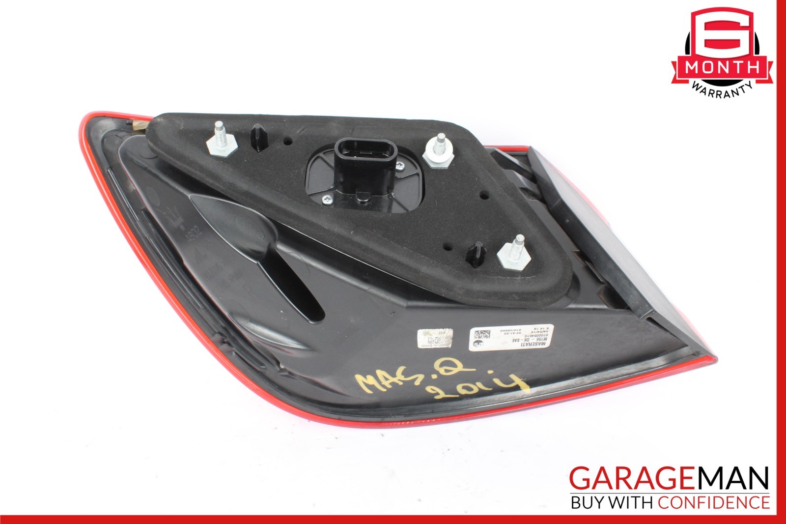 14-20 Maserati Quattroporte M156 Rear Right Side Outer Tail Light Lamp OEM