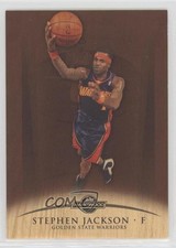 2008-09 Topps Hardwood Mahogany Wood /75 Stephen Jackson #52 a2f