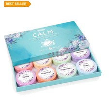 Luxury Shower Steamers 8 Pack   Relaxing Aromatherapy Tablets with Shea Butter