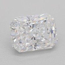 2.06ct Radiant Lab Grown Loose Diamond GIA Cert D/VVS2 + Free Ring (2454456990) 2175.11 per carat