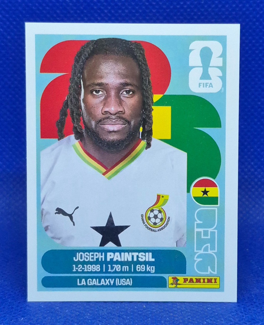 2026 Panini FIFA World Cup Sticker Joseph Paintsil #GHA 18 - Ghana