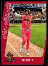 2025 Jake Skole Choice Rookie Card Savannah Bananas All-Stars Banana Ball