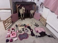 Our Generation Horses Saddle Up Stables Horse Barn & Accessories Doll Playset