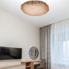  Light Shade Lamp Bedroom Ceiling Drum with Diffuser Fabric Cover